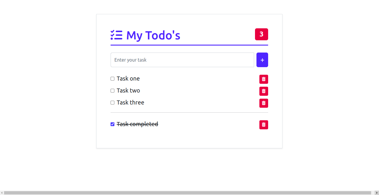 Todo Web App